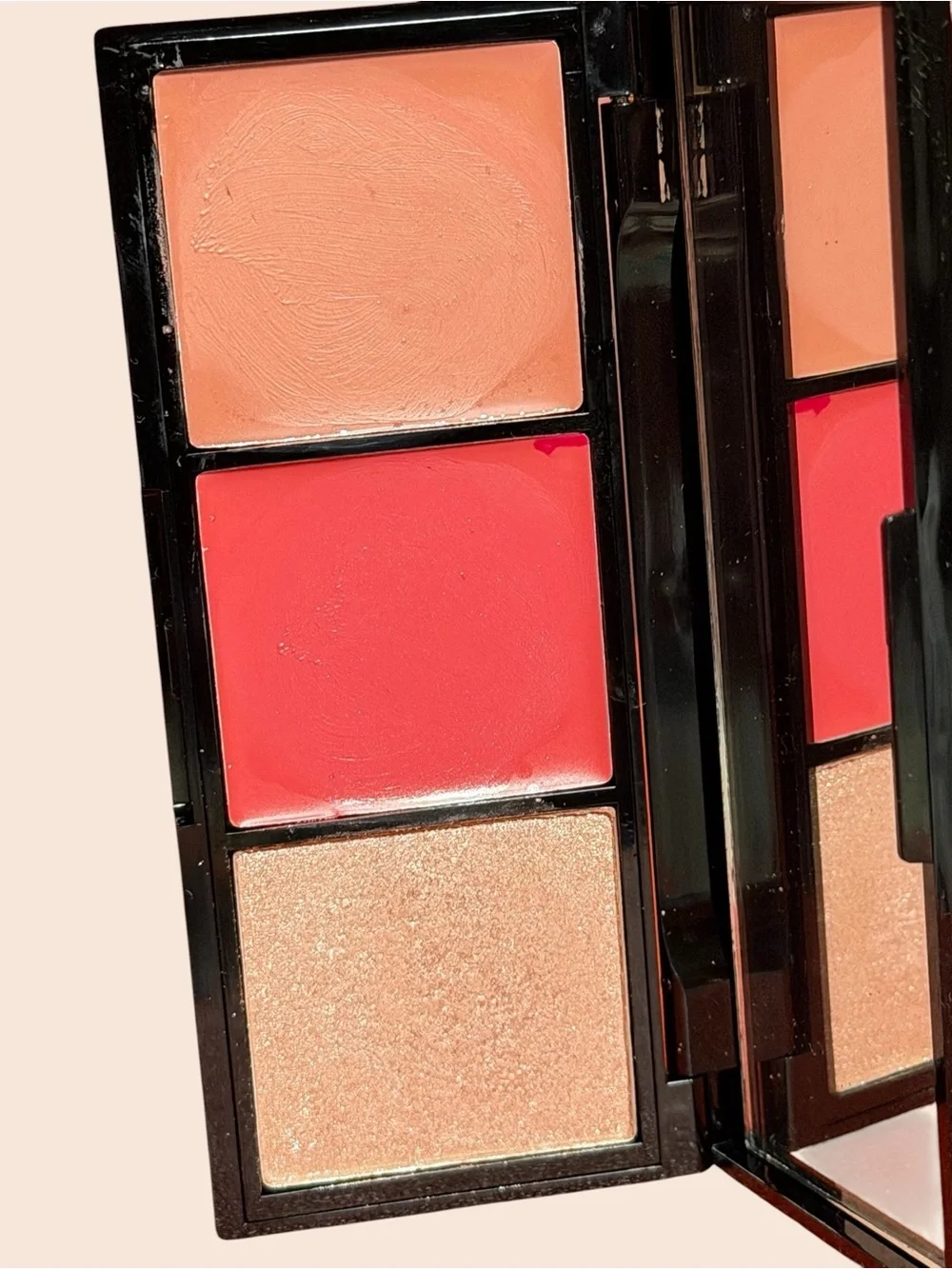Laura Geller Made to Multitask Cream Trio Palette in THINK PINK